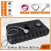 Rural Bath Hot Water God Dryer Buckets Thickened Water Tank Home Black Solar Summer Simple Roof Bath