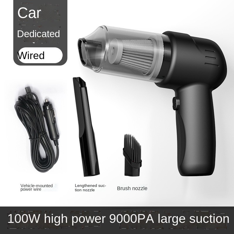 Cordless Handheld Car Vacuum Cleaner 9000 Pa Mini Vacuum Cle-图0