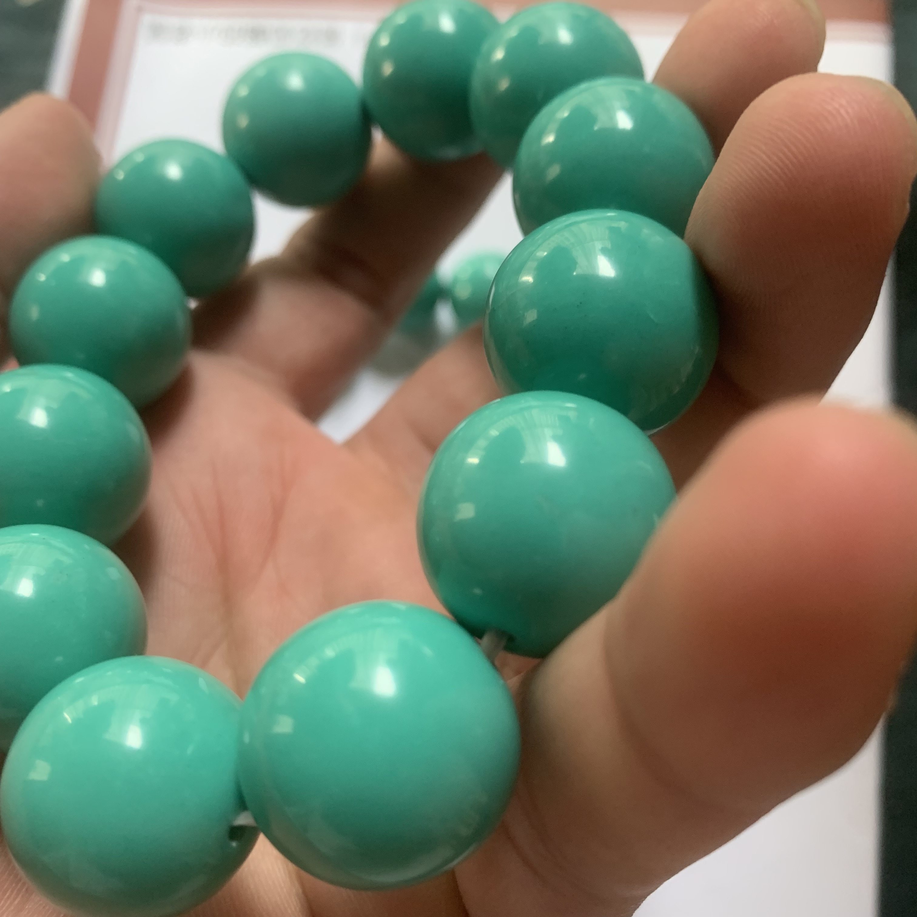 湖北绿松石手串原石原矿手链松石佛珠圆珠男士时尚饰品配饰手串,淘宝优惠券,粉丝福利购,淘宝优惠卷