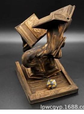 TomesofMagicDiceTower树脂工艺品魔法骰子塔大书骰子塔