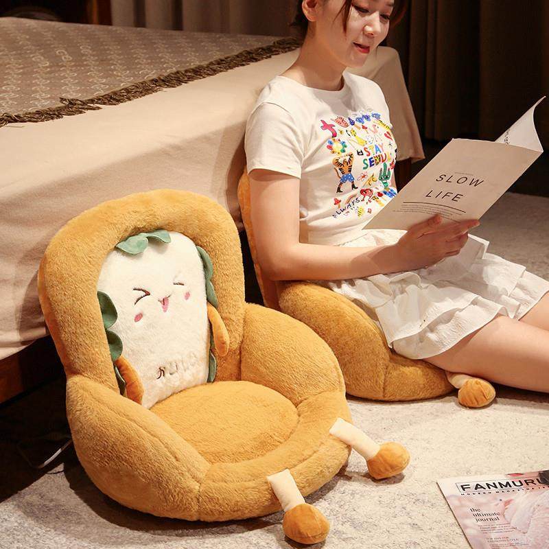 卡通榻榻米坐垫地上蒲团懒人坐墩飘窗卧室屁股圆垫子办公室椅子垫,淘宝优惠券,粉丝福利购,淘宝优惠卷