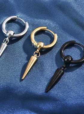 Fashion Men's Stainless Steel Cross Pendant Cartilag