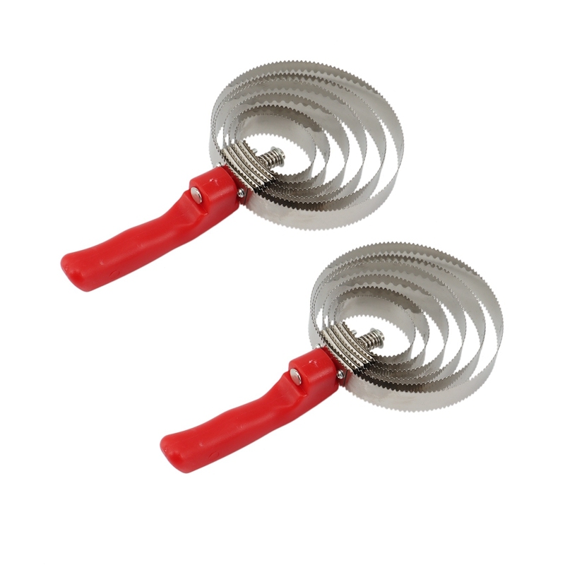 2 Pack Reversible Stainless Steel Curry Comb with Soft Conta - 图1