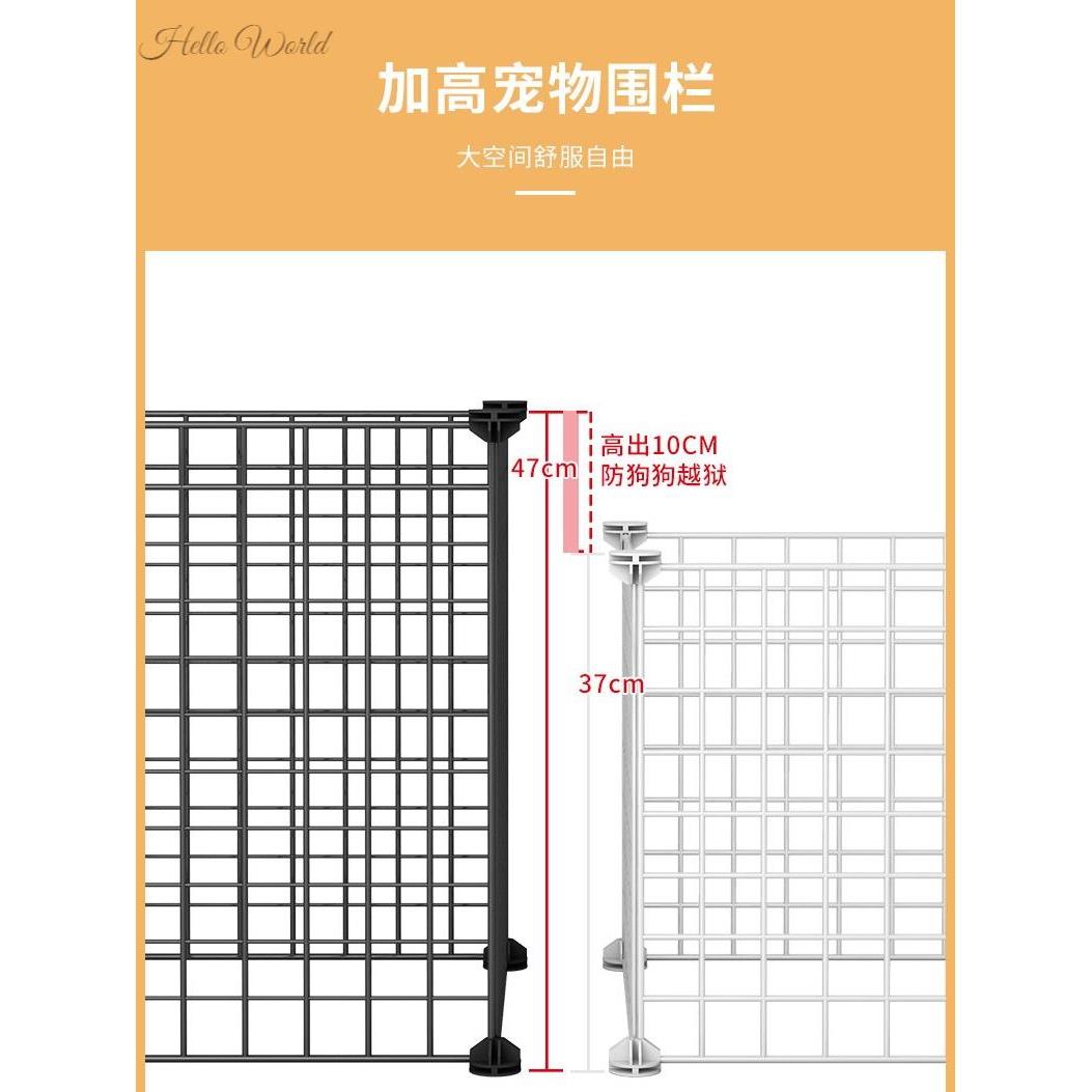 。宠物小兔子笼子室内专用大别墅家用特大号防喷尿荷兰猪窝用品.-图3