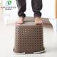 Dirty clothes basket plastic laundry basket clothes bathroom clothes storage basket frame blue lock bucket basket household use