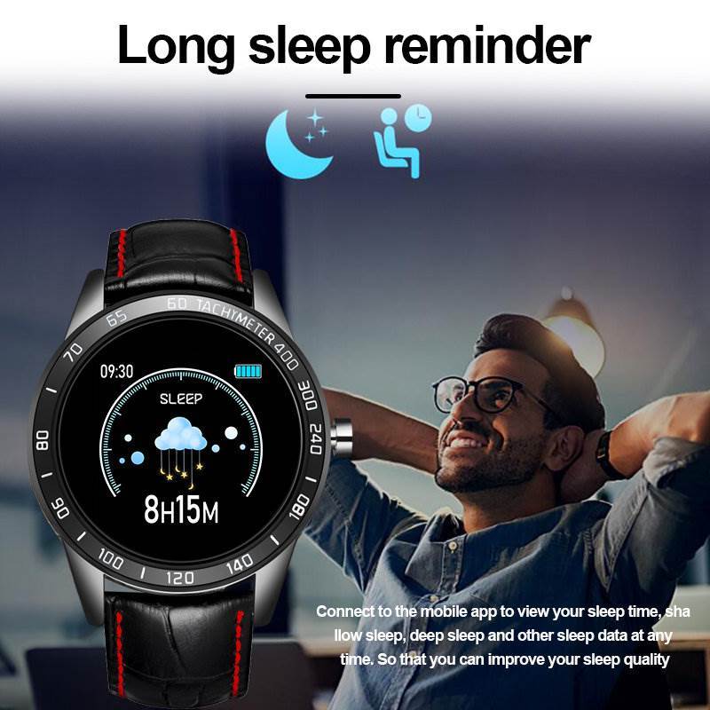 LIGE Sport smartwatch Men for Android ios Heart Rate Blood - 图3