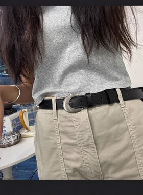 皮带女设计感小众ins风装饰牛仔裤百搭简约配裙子牛仔裤个性腰带