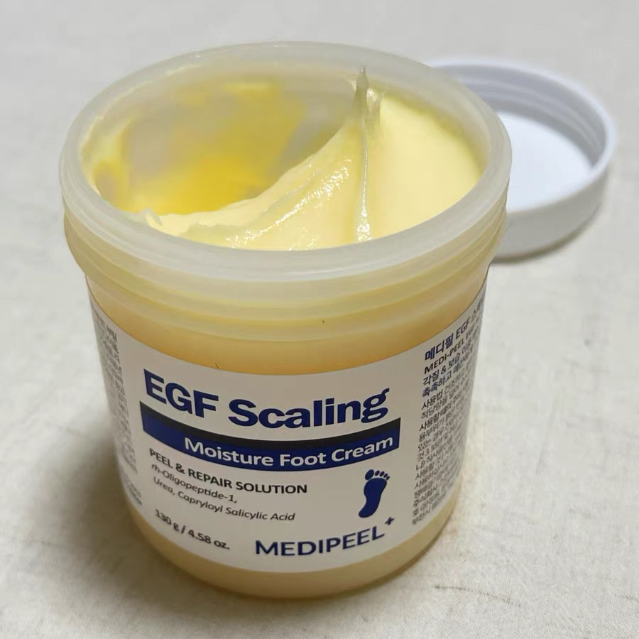 脚部护理▲韩国MEDIPEEL美蒂菲EGF修护保湿足霜 温和角质死皮干痒 - 图1