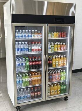 风冷门双门三门冰箱商用大容量开门门立式冰柜冷藏保鲜展示柜