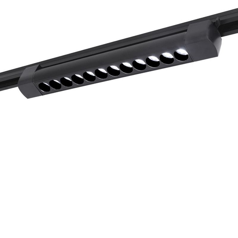 轨道灯led格栅射灯店铺商用展厅路轨聚光灯防眩光超亮导轨洗墙灯 - 图3