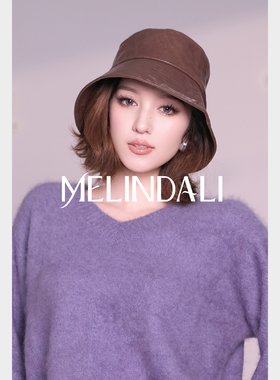 Melinda Li【渔夫帽】经典渔夫帽秋冬保暖凹造型气质显脸小平顶帽