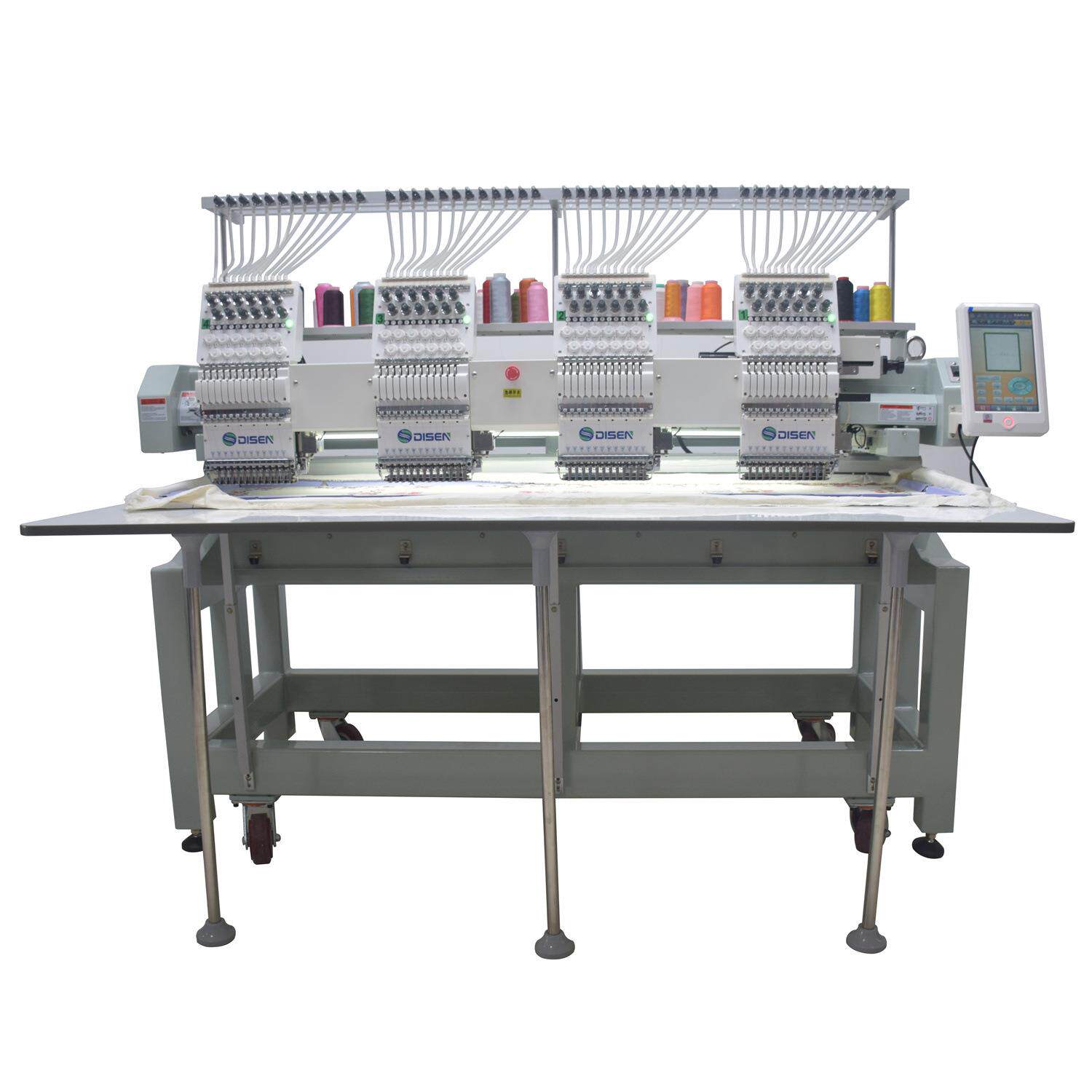 4-head fully automatic computer embroidery machine multi-head cap embroidery machine embroidery machine computer