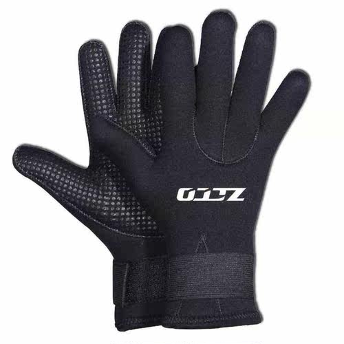 5MM Neoprene Gloves Spearfishing Diving Snorkeling Gloves Wa - 图0