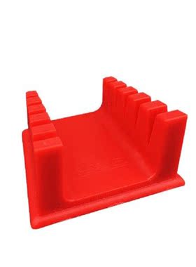 Soldering Wire Holder Red Plastic 4 Group Grooves