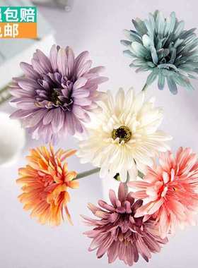 Lavender gerbera flower creative interior vaNse fake flower