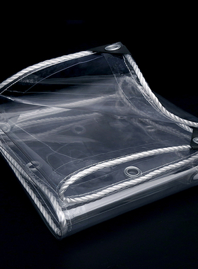 Tewango HighTransparent Balcony Rainproof Tarpaulin Curtain