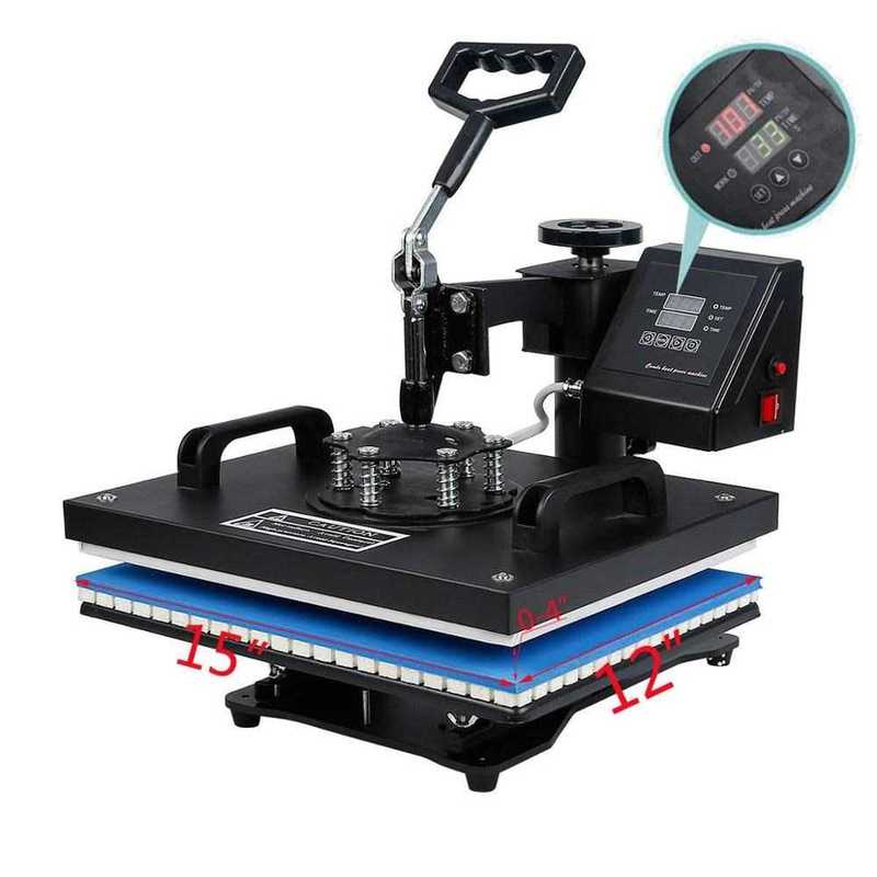 10 in 1 Combo Heat Press Machine Sublimation Heat Transfer M - 图2