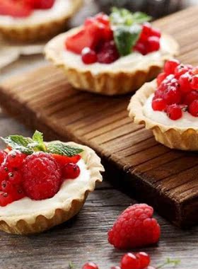 13 Pcs Egg Tart Molds, 3Inch Mini Tart Pans Removable