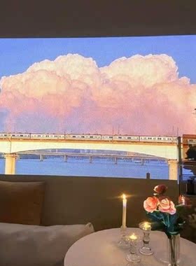 Ins Scenery Projection Lamp Atmosphere Night Light Photo