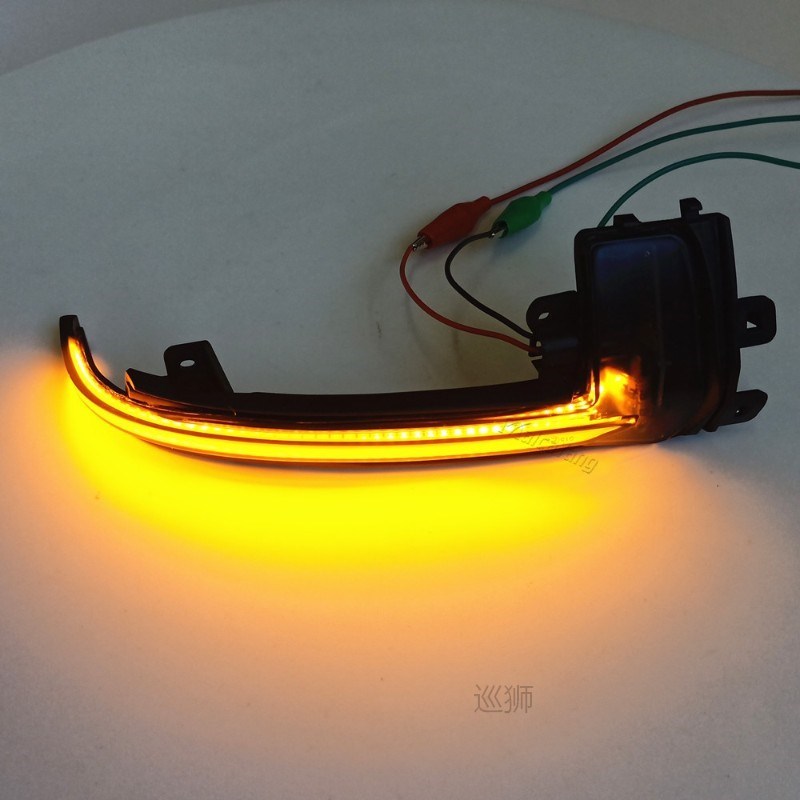 Scroll LED Dynamic Turn Signal Light Side Mirror Flashing Li - 图0