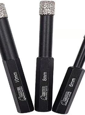 5Pcs Hexagonal Shank Hole Opener Tools Tile Spade Dry Cut