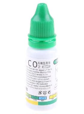 Aquarium CO2 Indicator Solution Fish Tank Liquid Test