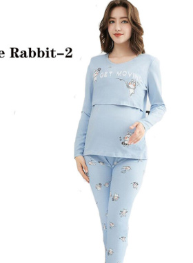 Woman Maternity Sleepwear Cotton Nursing Breastfeeding  Top