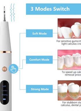 Ultrsonic Dentl Clener Dentl Clculus Scler Electric So