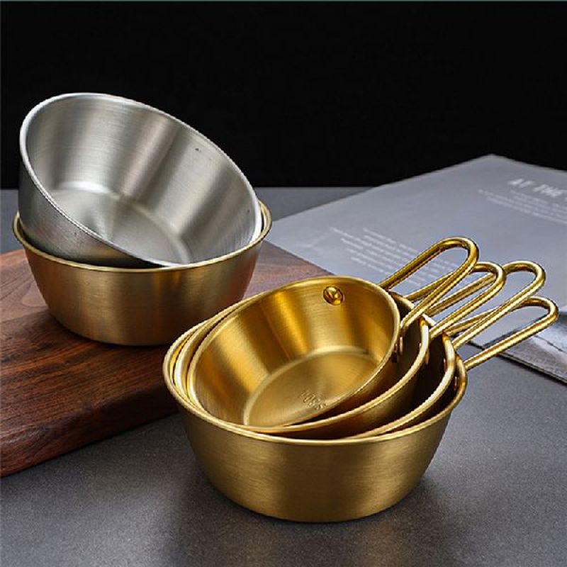 304 Stainless Steel Korean Rice Bowl Kitchen Tableware Wine