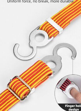 1m Bicycle Cargo Straps Luggage Rack Band Adjustable