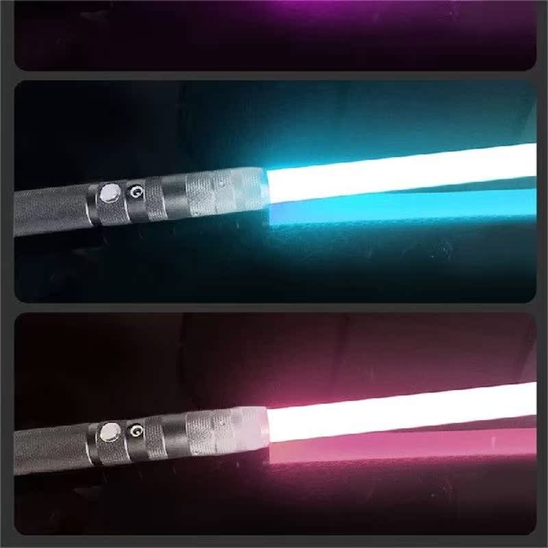 LED Flashing Stick Lightsaber Shape Colorful Light Toy - 图2