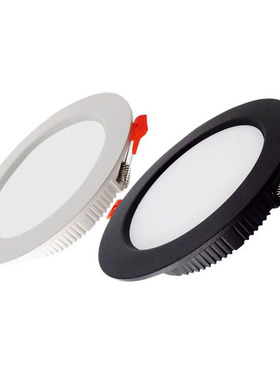 LED downlight 3W 5W 7W 9W 12W 15W 18W thick aluminum embedde