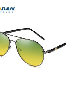 Men's Sunglasses driver's Sunglasses双色偏光