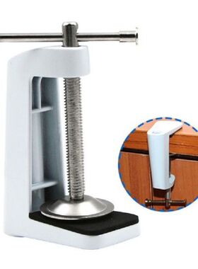 Holder Fixed Base Tools Table Lamp Bracket Anti Slip Clamp