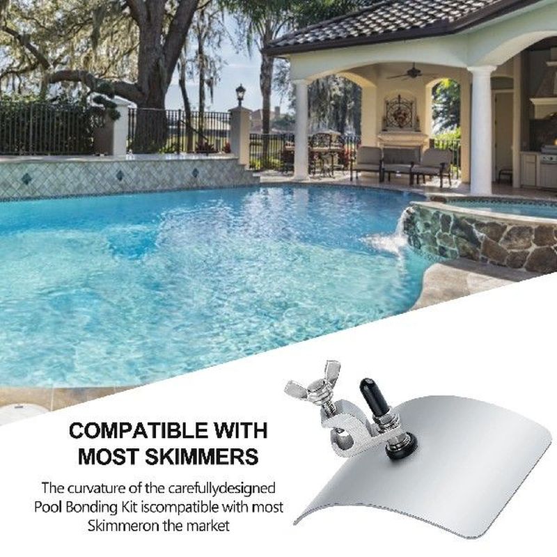 Pool Bonding Kits For Above Ground Pools Nickel-Plated - 图0