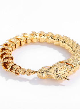 925银龙手链男款龙年本命年时尚