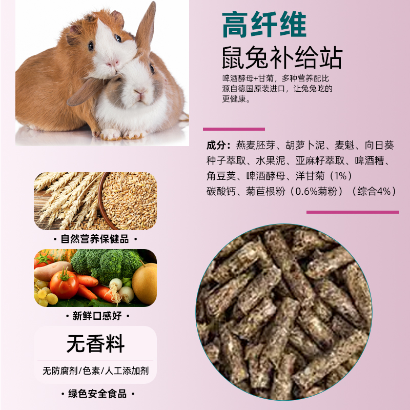 【香港直邮】Bunny Nature邦尼新款平衡素 ProFIT-200g原装进口-图1