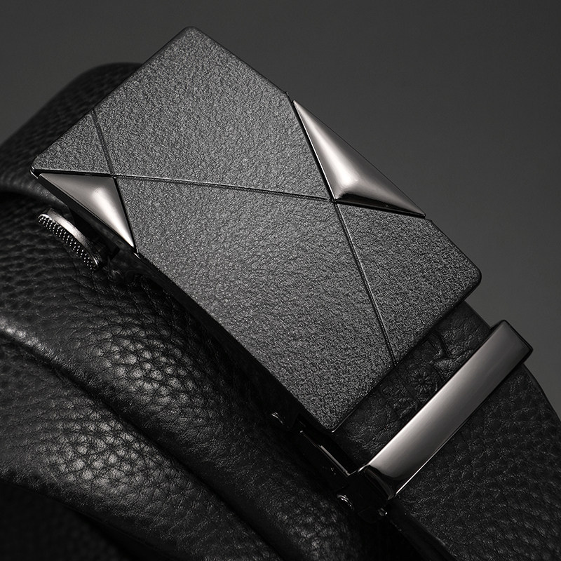 男士皮带自动扣真皮腰带男款潮流休闲年轻人牛皮裤带潮商务中青年,淘宝优惠券,粉丝福利购,淘宝优惠卷