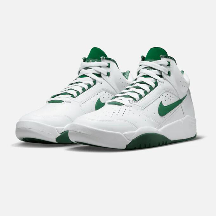 耐克 Nike Air Flight Lite Mid 白绿 中帮 复古篮球鞋DJ2518 103 - 图0