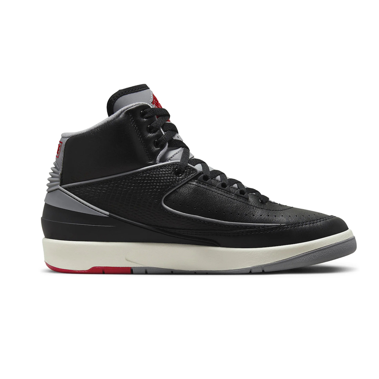 NIKE Air Jordan 2 Retro GS 黑水泥 复古篮球鞋 DR8884 001