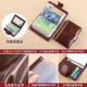 Men's new card bag small transparent driver's license card case