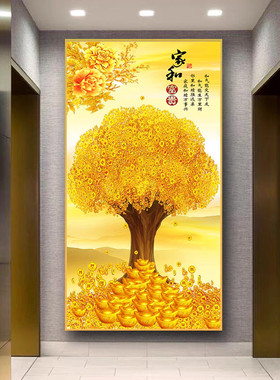 入户玄关装饰画走廊过道墙壁挂画