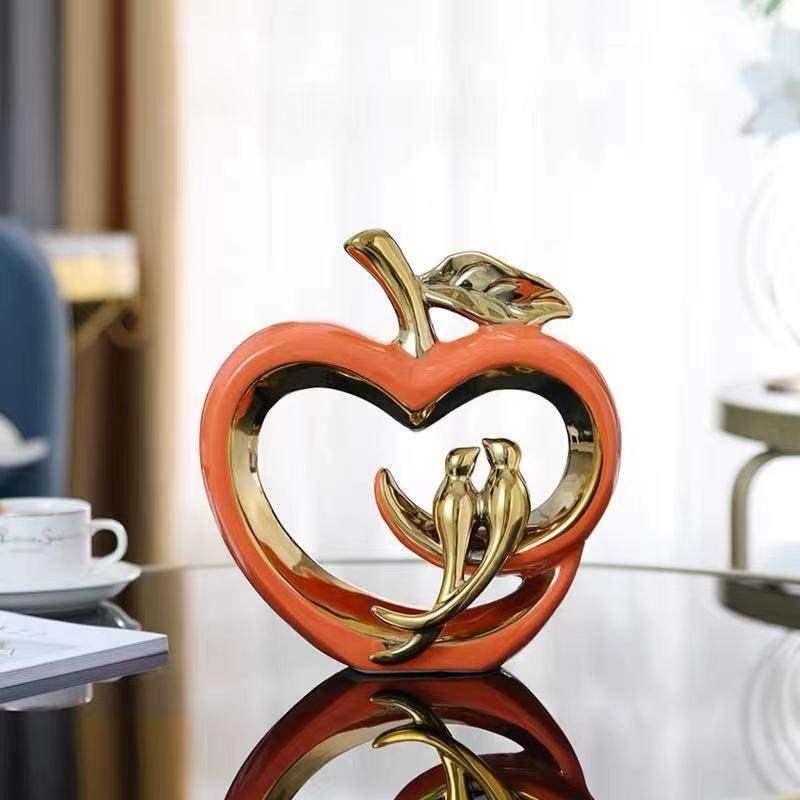 酒柜装饰品摆件简约现代轻奢高档电视家里家居客厅橙创意套装组合,淘宝优惠券,粉丝福利购,淘宝优惠卷