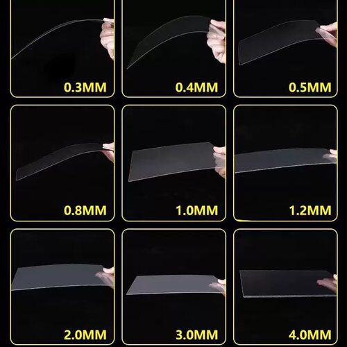 高透明pvc塑料板硬片材塑料片薄胶卷pet板高透明亚克力板定做加工 - 图0