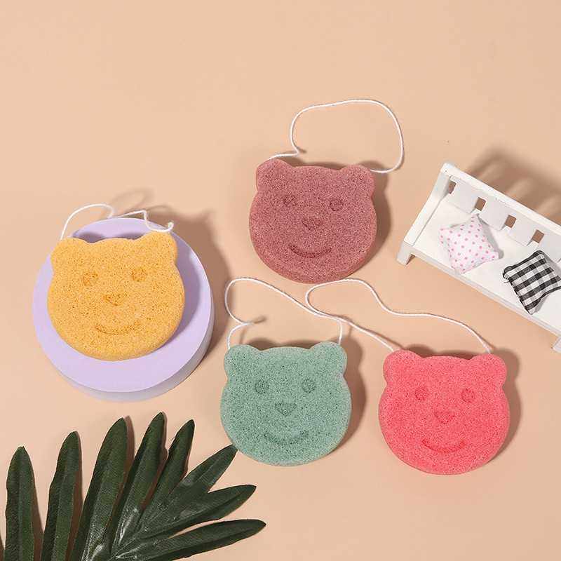 新款直销婴儿洗澡海绵魔芋扑扑棉宝宝洗脸搓澡用品儿童洗澡神器沐,淘宝优惠券,粉丝福利购,淘宝优惠卷