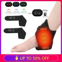 Electric Heating ankle Heated Pad USB Compressive Straps Art