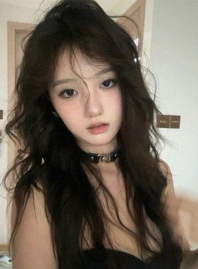 黑色朋克项链女choke项圈