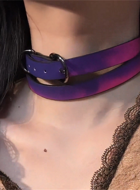 甜酷辣妹风项链女设计感锁骨链