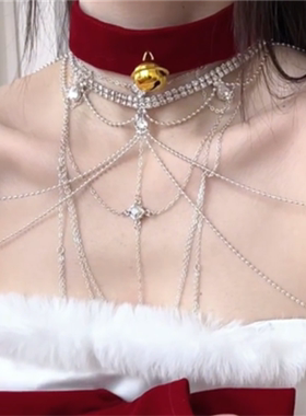 纯欲闪锆流苏项链女款