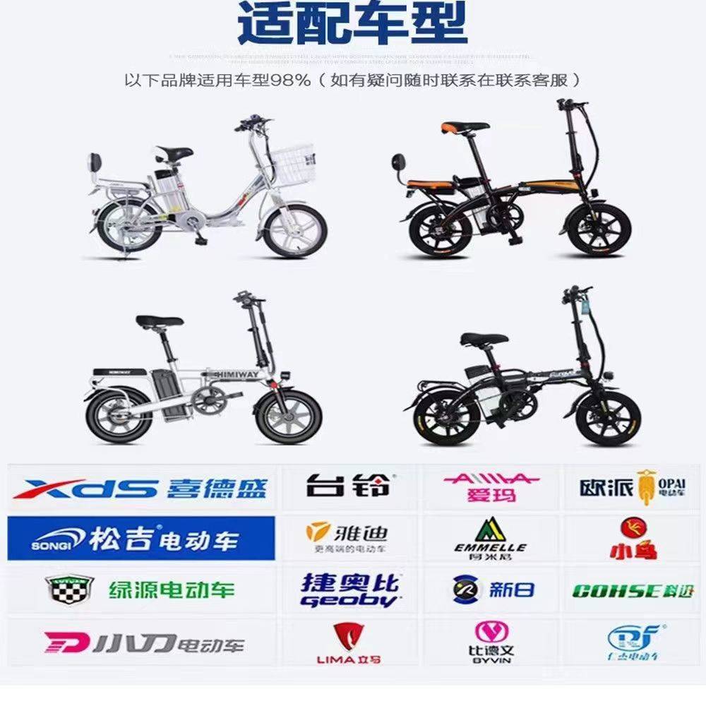 代驾电动车锂电池48V20AH折叠自行车36V银鱼海霸通用款可拆卸电瓶 - 图2